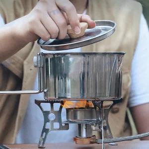 1인용 미니 백패킹코펠 스텐 냄비 스테인레스