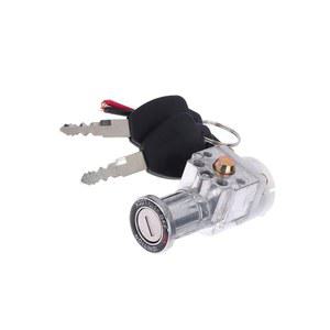 더 큰 헤드 타입 전기 자전거 점화 키 스위치 무거운 배터리 잠금 장치 스쿠터 오토바이 및 ATV용 범용 ON/OFF