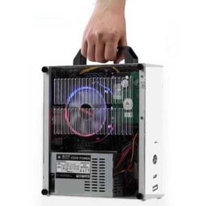 C케이스 단품 데스크탑 초미니 금속 케이스 패널 9 박스 수냉식