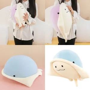 가오리푸딩쿠션 40cm 귀여운 인형 베개 필로우 동물