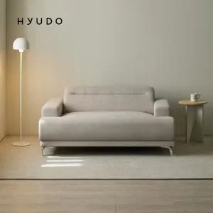 [12월 5% 최종판매가 186,560] 휴도 다정한 동백 1500 무빙 헤드레스트 유럽 DAVIS 2인용 패브릭 소파