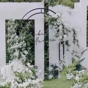 결혼식 웨딩 아치 장식 플라워 허니문 웨딩홀 스탠드