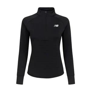 [뉴발란스]뉴발란스 히트 그리드 트레이닝 러닝 아노락 긴팔티 블랙 WT43200-BK