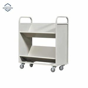 이동식 수레 카트 3단 웨건 북카트 책장 책사다리 도서카트