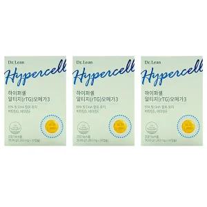 닥터린 하이퍼셀 알티지 오메가3 30캡슐 3박스