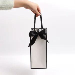 잔솔 와인 쇼핑백 선물 종이백 선물용 가방 무지 미니