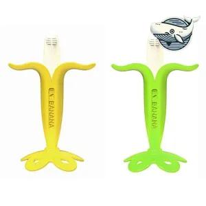 [골드스마일]왕바나나 유아용 치발기 아기 발달 장난감 자연