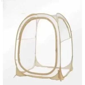 투명 원터치 텐트 바람막이 비닐 소형 원형 우레탄창