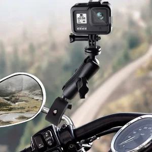 오토바이 핸들바 볼헤드 거치대 조명 라이트 카메라 부품 삼각대 미니 플레이트