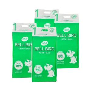 [비밀특가] 벨버드 강아지 배변패드 베이직패드 400매 (100매x4개입)