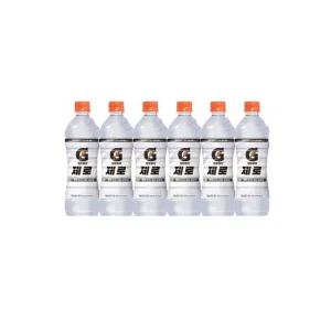[롯데]게토레이제로 600ml x 6 펫 (15607311)