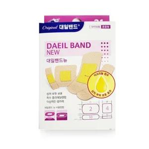 대일밴드 뉴 혼합형밴드 표준형 작은모양 일자형 네모모양 투명 아쿠아 방수 21매