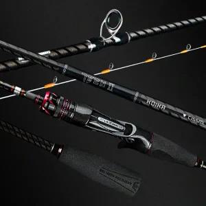 [바낙스] 티젠 코이카 II 갑오징어 낚시대 9대1액션 바다 선상 루어 낚시 로드 세미케이스 포함