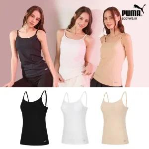 푸마바디웨어 111여성 드라이셀 골지 브라탑 블랙아이보리베이지 3종 세트 305239
