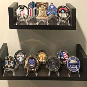 코인 아크릴 분해 조정 거치대 동전 스탠드 투명 주화 동전보관케이스