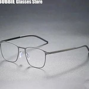 티타늄안경테 안경 프레임 남성 스퀘어 디자인 2025 Gentry 브랜드 독일 Screwl