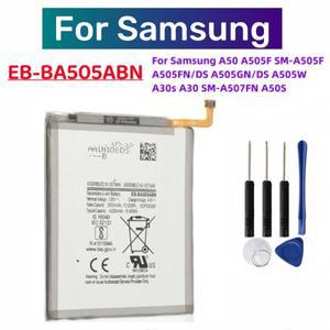 EB BA505ABN  갤럭시 호환 A50S A20 SM A505F/FN/DS/GN/DS/W   도구 용 4000mAh 배터리