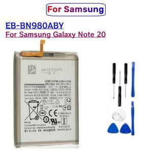 Galaxy 노트 20 N980 SM N980F/DS 4300mAh 배터리   도구 용 EB BN980ABY 교체