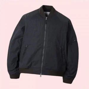 시리즈 series; 면혼방 워싱 항공점퍼 MA1 자켓 재킷 아우터 SAUAW24011BKX 3727348