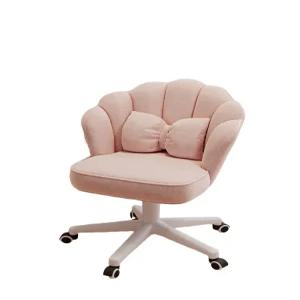 네일샵 손님의자 메이크업 바퀴의자 화장대 미용실 공주풍