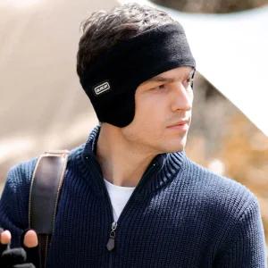 [블루마켓]남성 여성 겨울 외출 스포츠 아웃도어 밴드형 귀마개 남자귀도리 똑딱이귀마개 토끼털귀마개 양