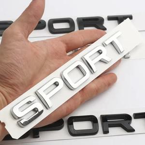 랜드로버 디스커버리 이보크 L494 L320 스타일링 액세서리용 3D ABS 스포츠 레터 스티커 리어 트렁크 배지