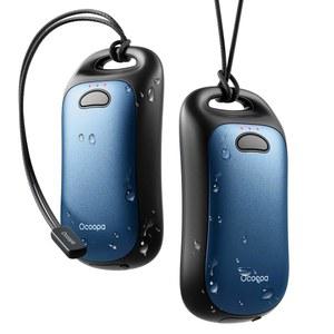 OCOOPA 마그네틱 손난로 충전식 2팩, IP45 방수, UL 인증, 인체공학적 전기 손난로, 최대 9시간, 포켓 사이즈, 레이노, 골프, 아웃도어, 남성용 테크 선물, UT4 어반