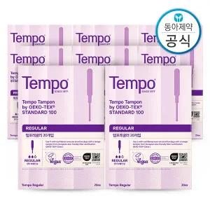 레귤러 탐폰 체내형생리대 20매 8개 총160매