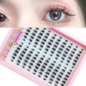 1+1 Lashernala 속눈썹나라 280가닥 속눈썹연장 노글루속눈썹 눈썹연장 가닥속눈썹 고양이 아이 첫사랑 눈