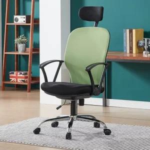 [우아미가구]세비 의자 에어메쉬 헤드레스트형 스틸형