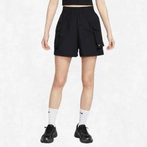 [나이키]스포츠웨어 에센셜 우븐 여성 하이웨이스트 5인치 카고 쇼츠 HM6983-010 2482669