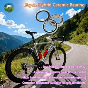 6800RS 브리드 세라믹 베어링 10x19x5mm(1/2/4/6/8/10PCS)ABEC-9 자전거 허브 전면 후면 허브 휠 Si3N4 680