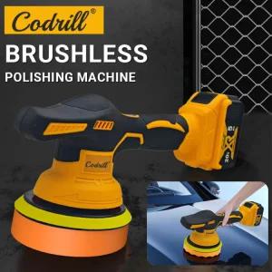 기계 연마 차량용공구 왁싱 기어 폴리 디스플 자동차 20V 무선 8 전기 셔 디지털