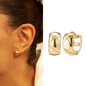 [골드앤] 10K 스너글링 귀걸이 특대