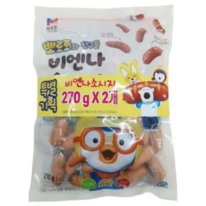 뽀로로와 친구들 비엔나 소시지(기획) 270Gx2입 햄