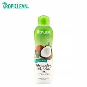 트로피클린 오트밀티트리 샴푸 (약용) 592ml애견샴푸 개샴푸 샴푸린스겸용