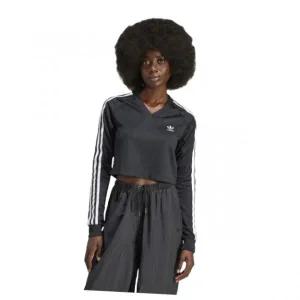 [아디다스]ADIDAS 롱 슬리브 크롭 저지 - 블랙 / IT9707IT9707 517828