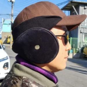 2색 방한 귀돌이 머프 귀도리 1개 이어워머 보온 털 귀마개 특대 귀덮개 귀마게