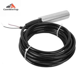 12-24VDC H2O 액체 레벨 센서 통합 트랜스미터 입력 유형 수위 4-20ma RS485 출력