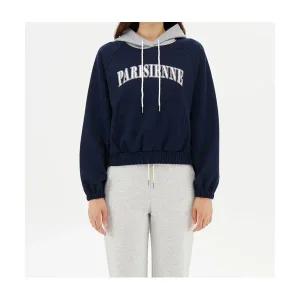 매장정품 TOPTEN 탑텐 여성) 더블 니트 그래픽 스웨트 후디_MSE3TH2001 MSE3TH2001 675313