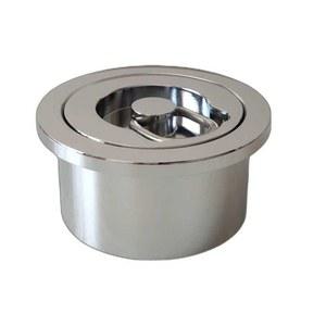 수영장 배수구 마개 스텐 욕조 304스테인리스 튜브 트렌치 풀장 라운딩(고무링) 벨브