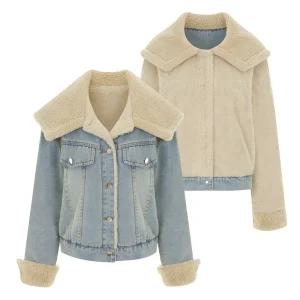 [샐리] 세일러카라퍼안감데님자켓_I5D-CJK003