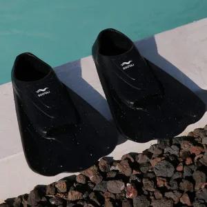 수올리 여성 숏핀 오리발 물놀이 바다 추천 블랙 S