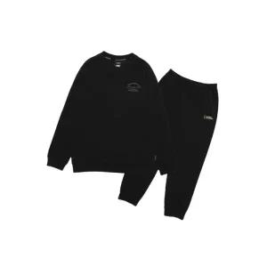 내셔널지오그래픽 NATIONAL GEOGRAPHIC KIDS K253UPB901 맨투맨 SET CARBON BLACK 5008308769 524223