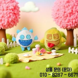 25cm 클래시 로얄 힐 스피릿 및 아이스 봉제 인형 방진 재미있는 선물