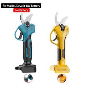 브러시리스 bldc 전기 전정가위 정원용 전동 공구 무선 가위 과수용 마키타 호환/디월트 호환 20V 배터리