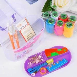 가정용 반짇 고리 세트 재봉실 손바느질 바느질