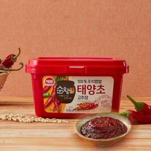 해표 순창궁 우리햅쌀 태양초 고추장 1kg 1개