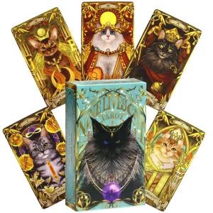 Nine Lives Cat Tarot 10.3x6cm 나인 라이브즈 캣 타로