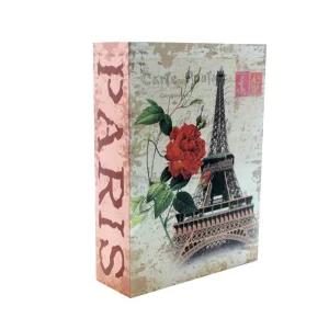 비밀 안전 금고 NEW 북세이프 다이얼 타입 - 에펠탑 특대 26.5x20cm/책금고/책모양/미니/간이/개인/저금통